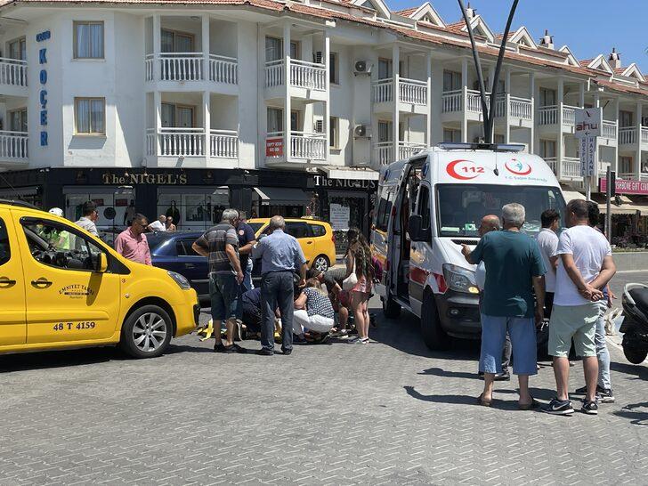 Muğla da trafik kazalarında 2 kişi yaralandı Muğla Haberleri