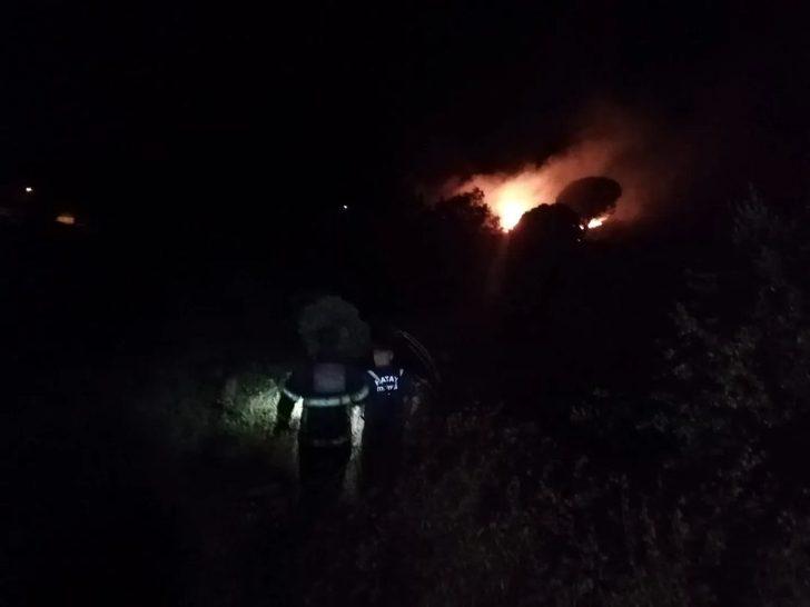 Hatay da ormanlık alanda çıkan yangın söndürüldü Adana Haberleri