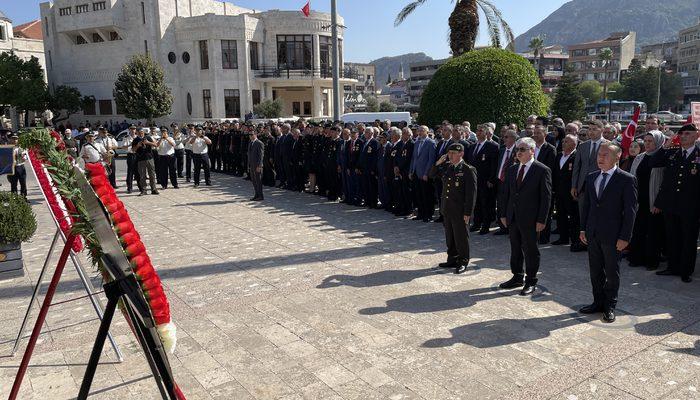 Adana Mersin Hatay ve Osmaniye de Gaziler Günü kutlandı Adana Haberleri