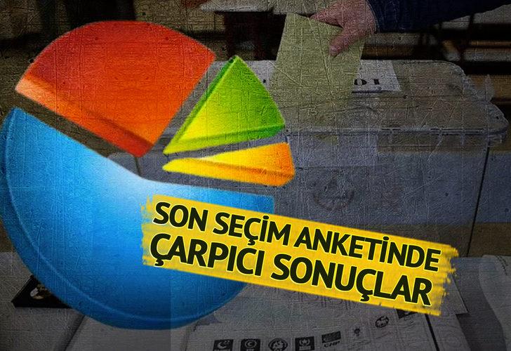 Seçim anketinde tablo değişti Canlı yayında AK Parti ve MHP nin oy