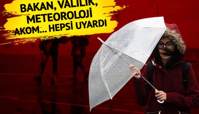 Hava sıcaklıkları sert düşüyor Meteoroloji ve Valilik uyardı Bakan il