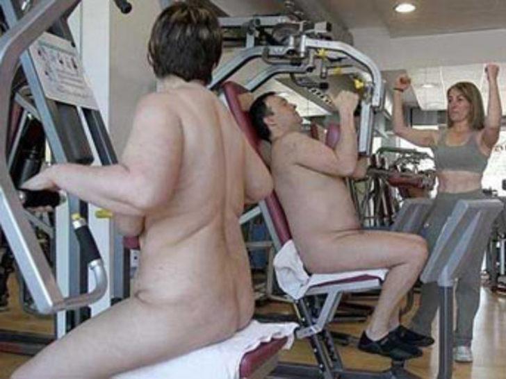 Nudist gym pics