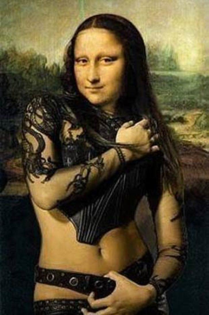 Мона Геншин портрет