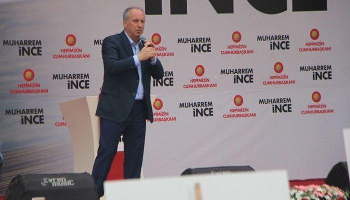 Chp Cumhurbaşkanı Adayı Muharrem İnce Boluda