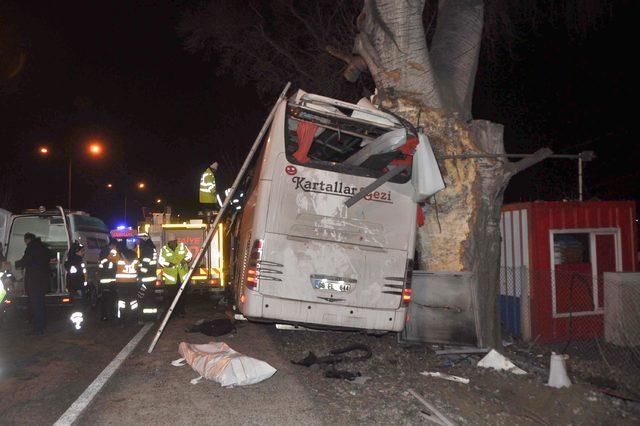 11 kişinin öldüğü tur otobüsü kazasında, şoföre 22,5 yıl hapis talebi