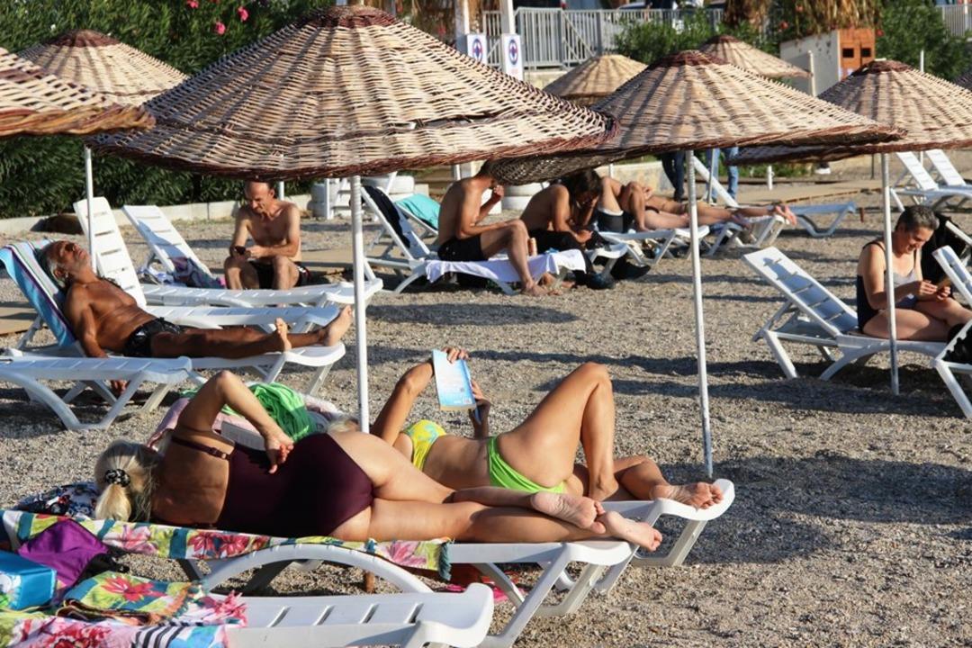 Kasım ayında Bodrum'da deniz keyfi