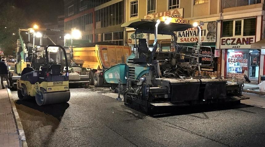 Van B&uuml;y&uuml;kşehir Belediyesinden gece mesaisi