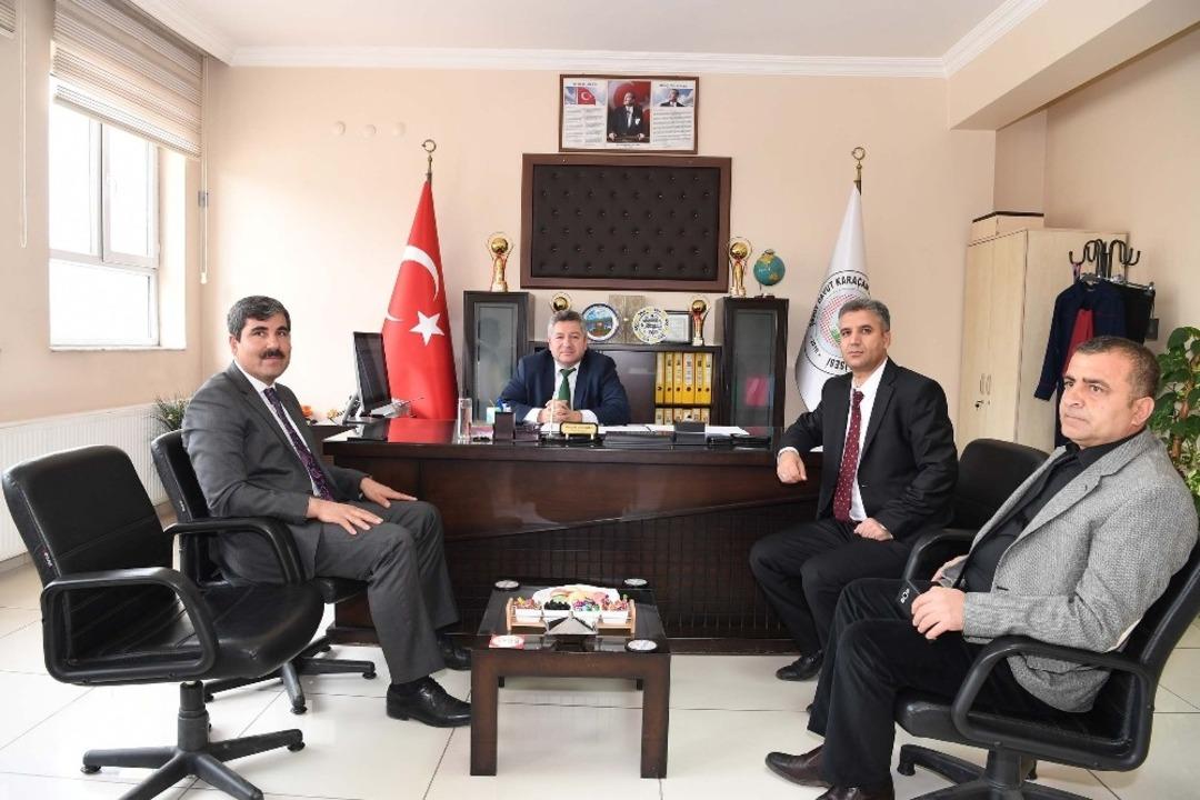 Başkan Asya&rsquo;dan Şehit Davut Kara&ccedil;am Anadolu İmam Hatip Lisesine ziyaret