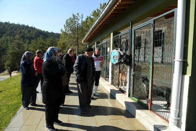 Çünür sakinleri çalışmaları yerinde inceledi