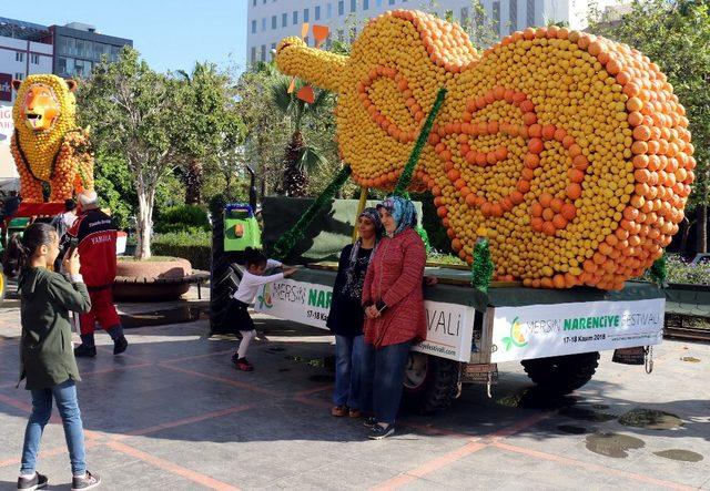 Narenciye Festivali Tanıtım Korteji Akdeniz’de