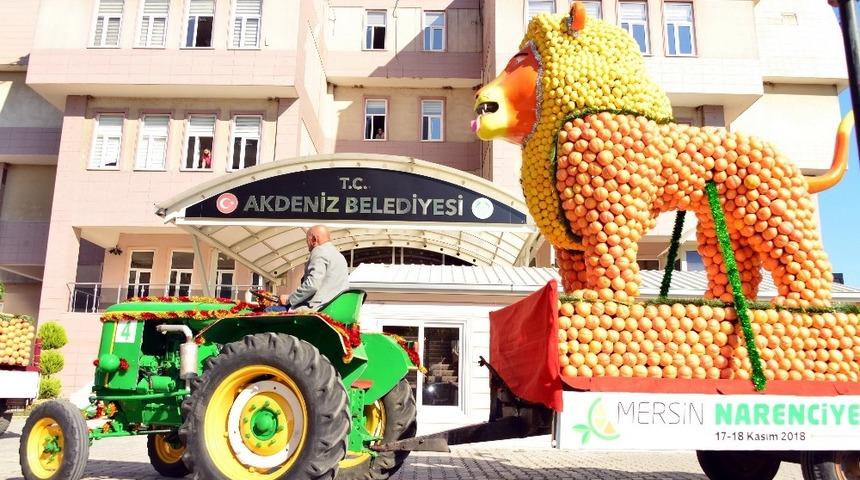 Narenciye Festivali Tanıtım Korteji Akdeniz&rsquo;de