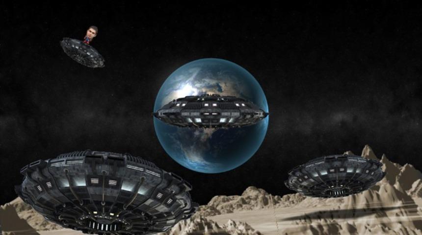 Yaklaşan cisim uzaylılara mı ait?