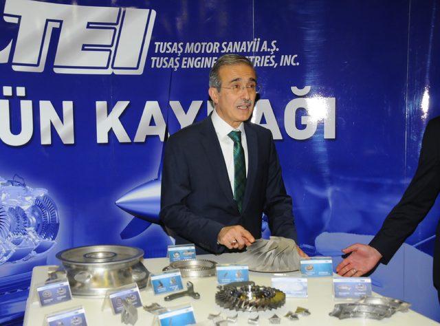 Savunma Sanayi Başkanı Demir, TEI'de turboşaft motorunu test etti