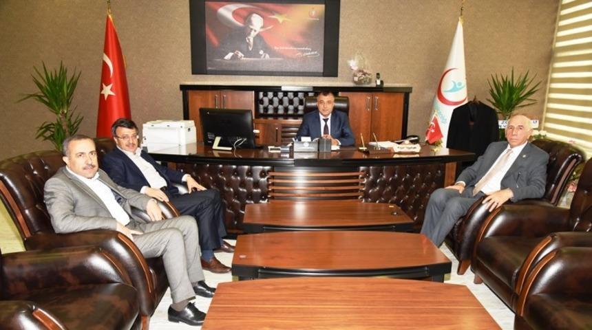 AK Parti heyetinden M&uuml;d&uuml;r S&uuml;nnet&ccedil;ioğlu&rsquo;na ziyaret