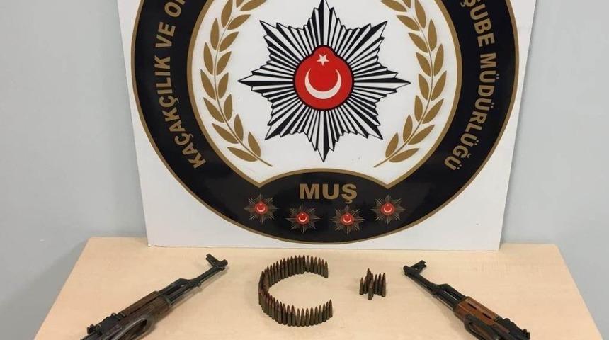 Evinde silah bulunan bir kişi tutuklandı