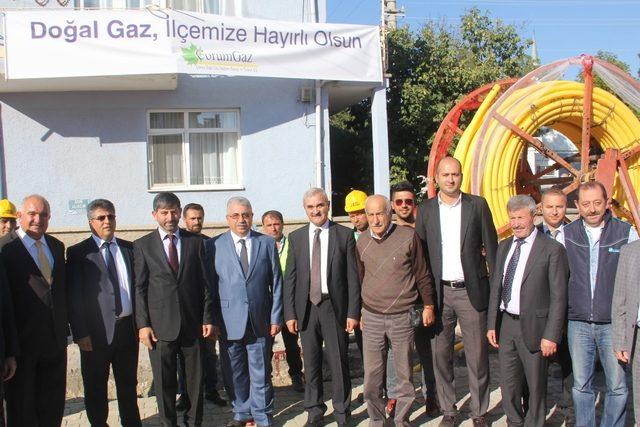 Osmancık’ta 5 bin abone’ye doğalgaz verildi