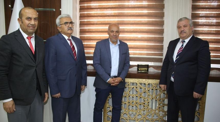 Emniyetten Başkan &Ccedil;alışkan&rsquo;a teşekk&uuml;r ziyareti