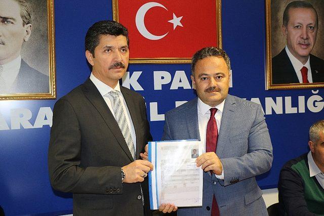 AK Parti eski il başkanları Ayar ve Saylar aday adaylığı başvurusunda bulundu