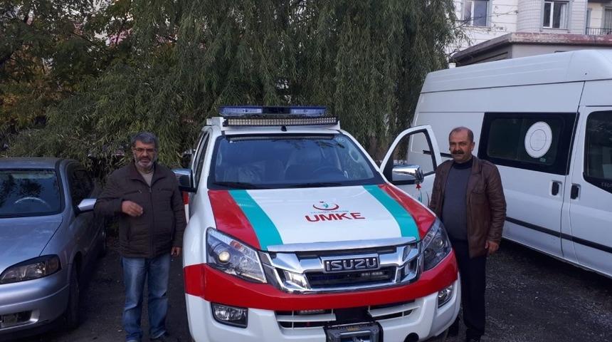 Muş&rsquo;a yeni UMKE aracı g&ouml;nderildi