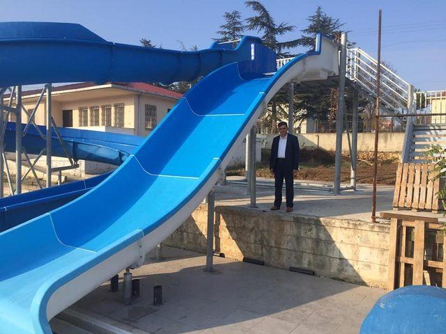 Pazaryeri’nde aqua park çalışmaları sona erdi