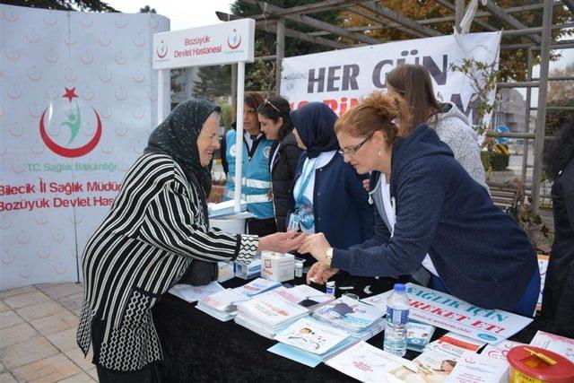 Sağlıklı yaşam yürüyüşü yapıldı