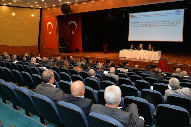 Mersin Büyükşehir Belediyesi’nin bütçesi 2 milyar 255 milyon lira