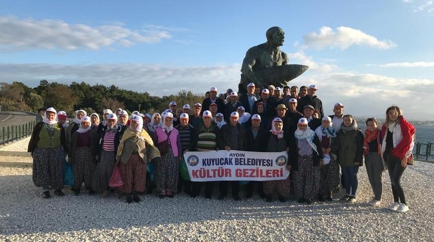 Başkan Ert&uuml;rk, Kuyucaklıları &Ccedil;anakkale&rsquo;ye uğurladı