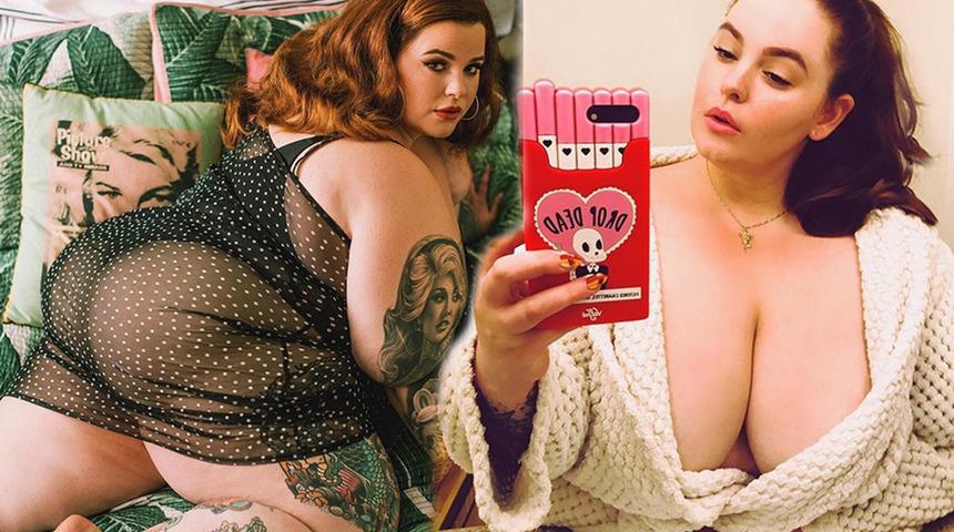 Büyük beden model Tess Holliday Victoria's Secret'a meydan okudu! 