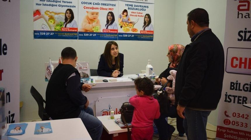 Anka&rsquo;da "obeziteye dikkat" standı