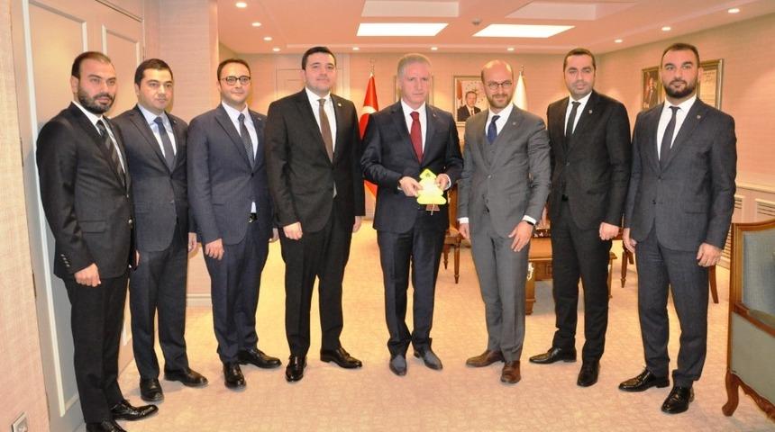 GAGİAD&rsquo;dan Gaziantep Valisi Davut G&uuml;l&rsquo;e ziyaret