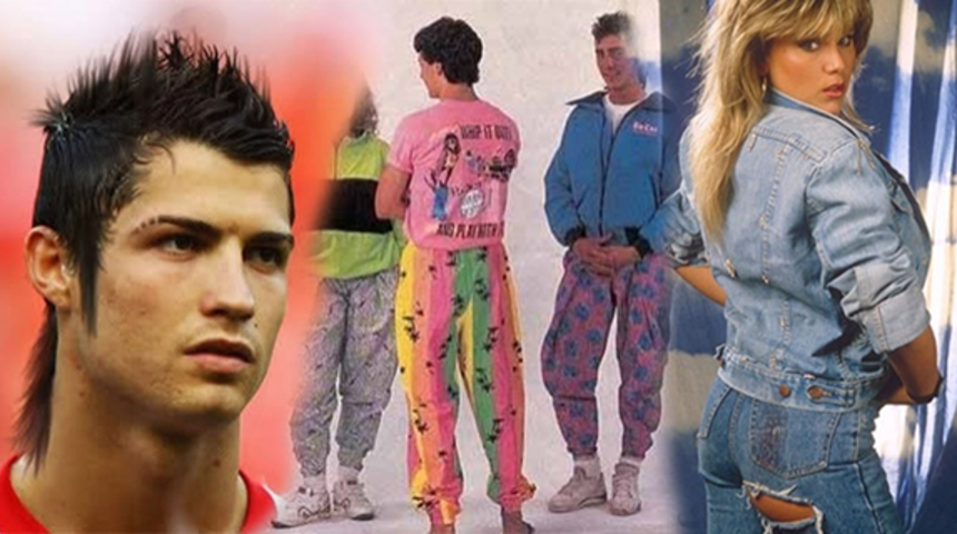 Unutmak istediğimiz gelmiş ge&ccedil;miş en k&ouml;t&uuml; 9 moda trendi