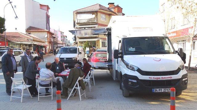 Hisarcık’ta diyabet ve Koah günü farkındalık çalışmaları
