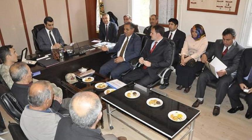 G&uuml;r&uuml;n&rsquo;de il&ccedil;e g&uuml;venlik toplantısı