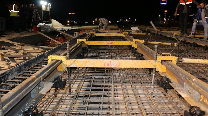 Raylı sistemde 7/24 aralıksız &ccedil;alışma