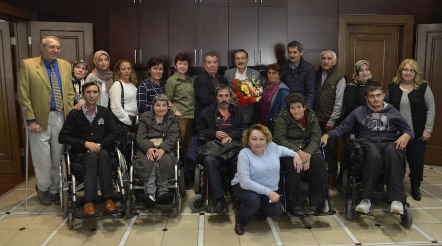 Başkan Ata&ccedil;&rsquo;a ziyaretler