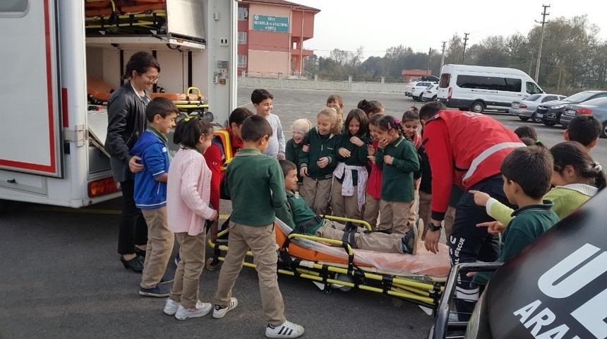 Minikler 112&rsquo;yi de UMKE&rsquo;yi de &ccedil;ok sevdi