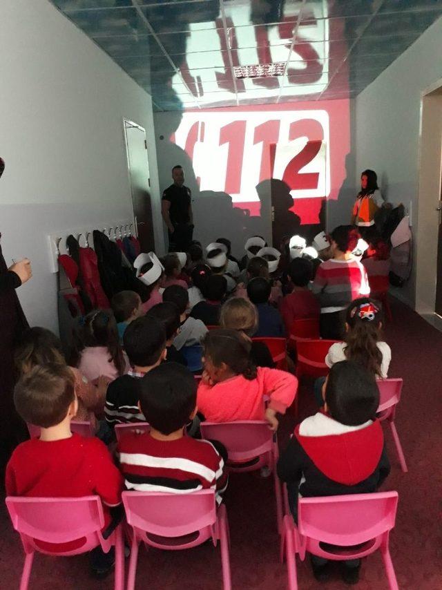 Kurtalan’da miniklere 112 acil yardım eğitimi