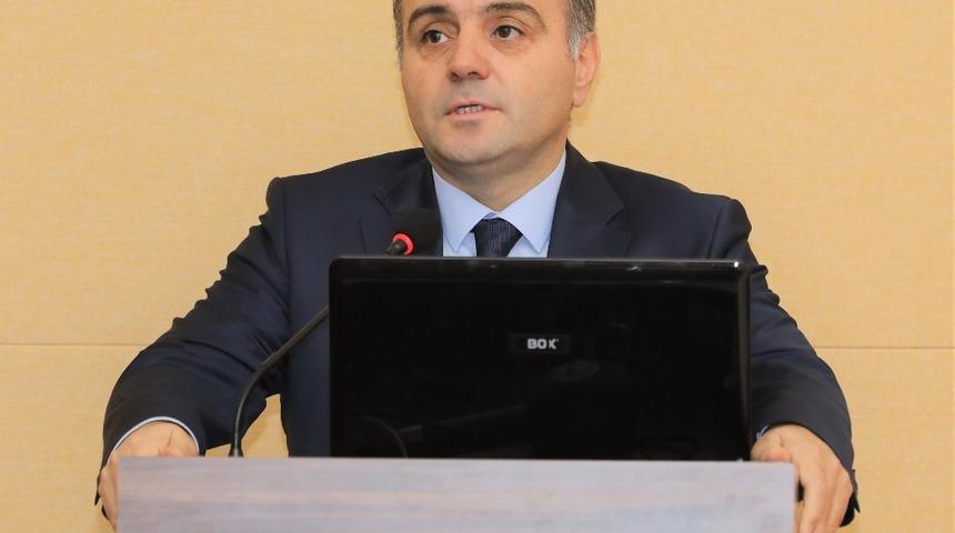 ER&Uuml; Rekt&ouml;r&uuml; &Ccedil;alış, M&uuml;hendislik Fak&uuml;ltesi Akademik Kurul Toplantısına katıldı