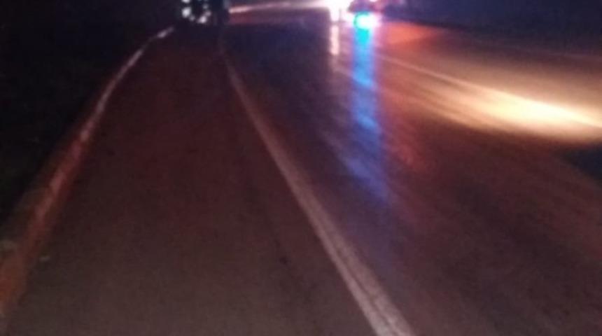 Motorsiklet kazası: 1 yaralı