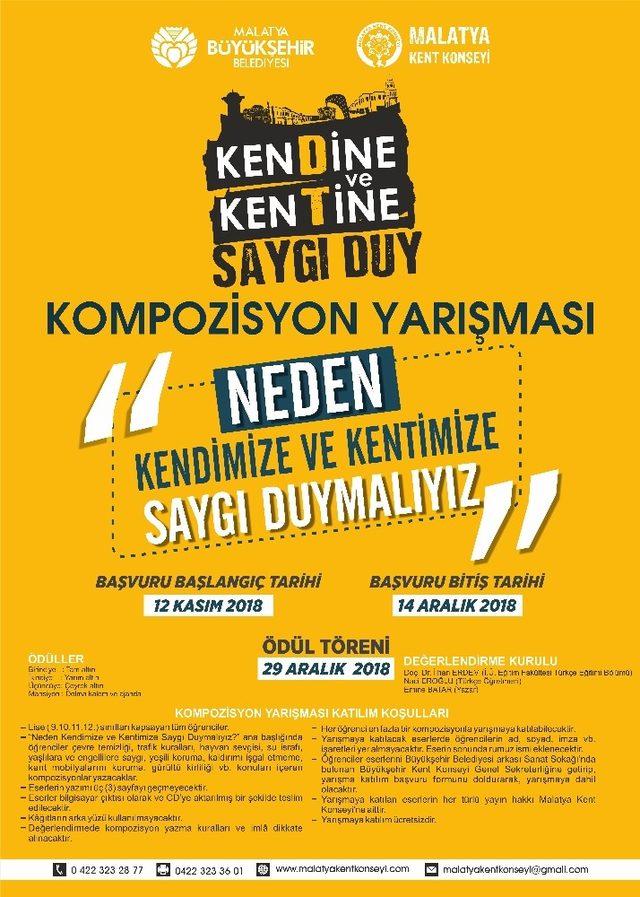 Kente saygı için resim ve kompozisyon yarışması düzenlenecek