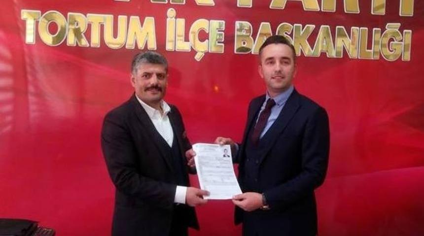 B&uuml;nyamin Tankut Keskin, AK Partiden Tortum Belediye Başkan aday adaylığı i&ccedil;in başvuruda bulundu
