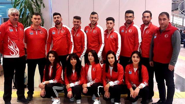 Curling Milli takımı Avrupa şampiyonası için Estonya’ya hareket etti
