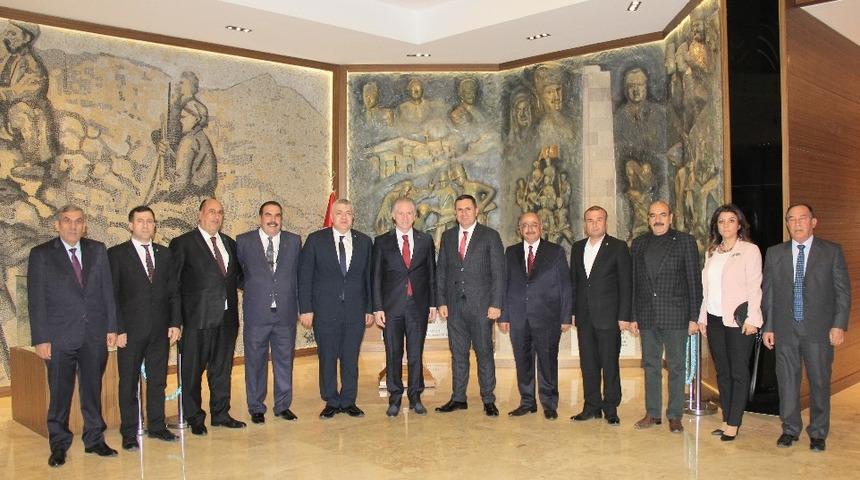 GTB&rsquo;den Vali G&uuml;l&rsquo;e ziyaret