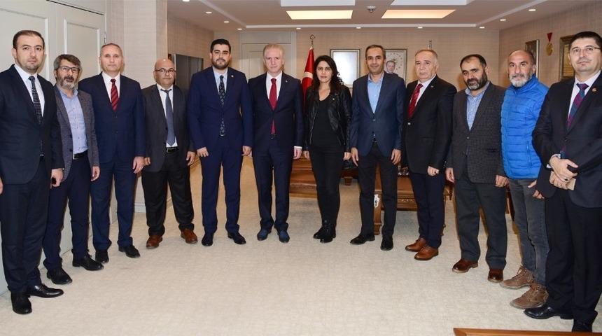 GGC y&ouml;neticileri Vali Davut G&uuml;l&rsquo;&uuml; ziyaret etti