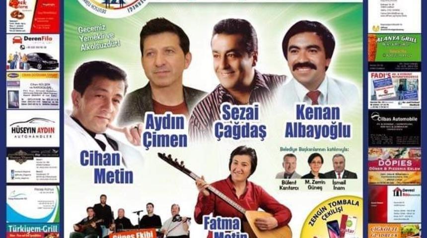 Almanya Çaycumalılar Derneği açılış gecesine hazır