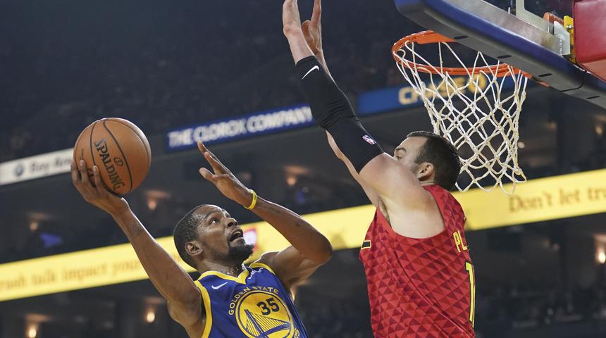 Golden State Atlanta Hawks'ı 110-103 yendi