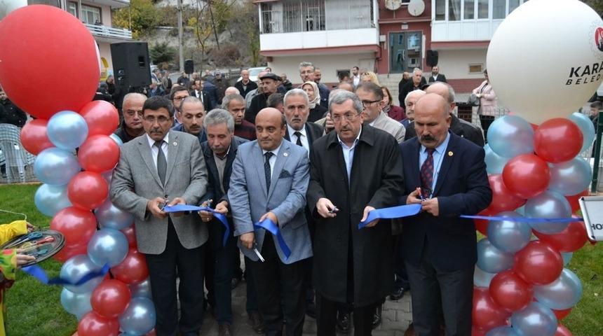Kurtuluş Mahallesi G&ouml;kdere Parkı hizmete a&ccedil;ıldı