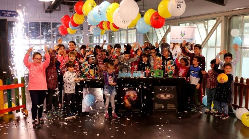 Bilim Merkezi’nden çocuklara, bilim temalı doğum günü