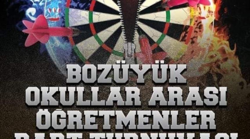 Öğretmenler arası dart turnuvası düzenlendi
