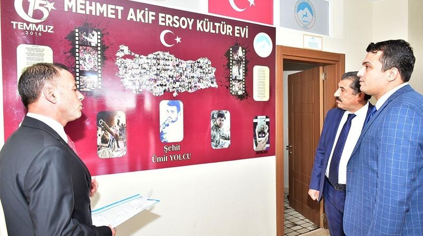 Kaymakam Keklik’ten Başkan Atilla’ya hizmet teşekkürü